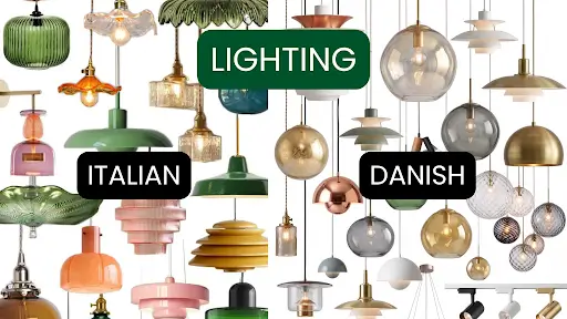 Nordic vs Italian Lighting